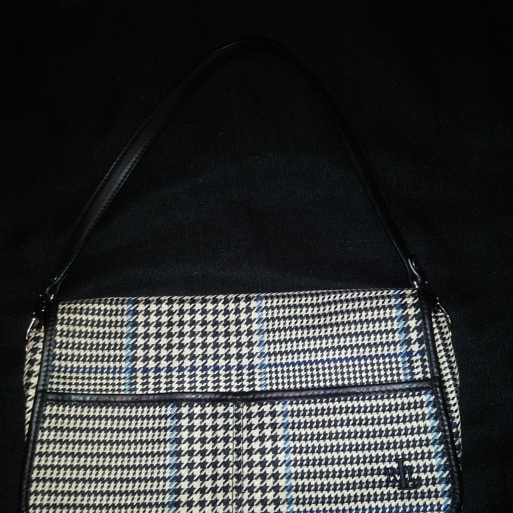 Vintage Ralph Lauren Houndsthoot shoulder/handbag